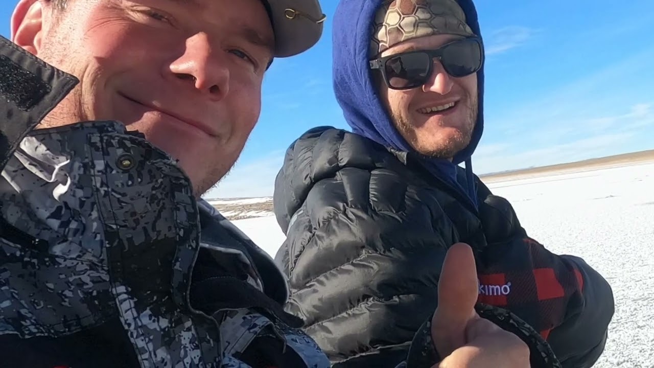 Early Ice Walleyes! Pathfinder Wyoming