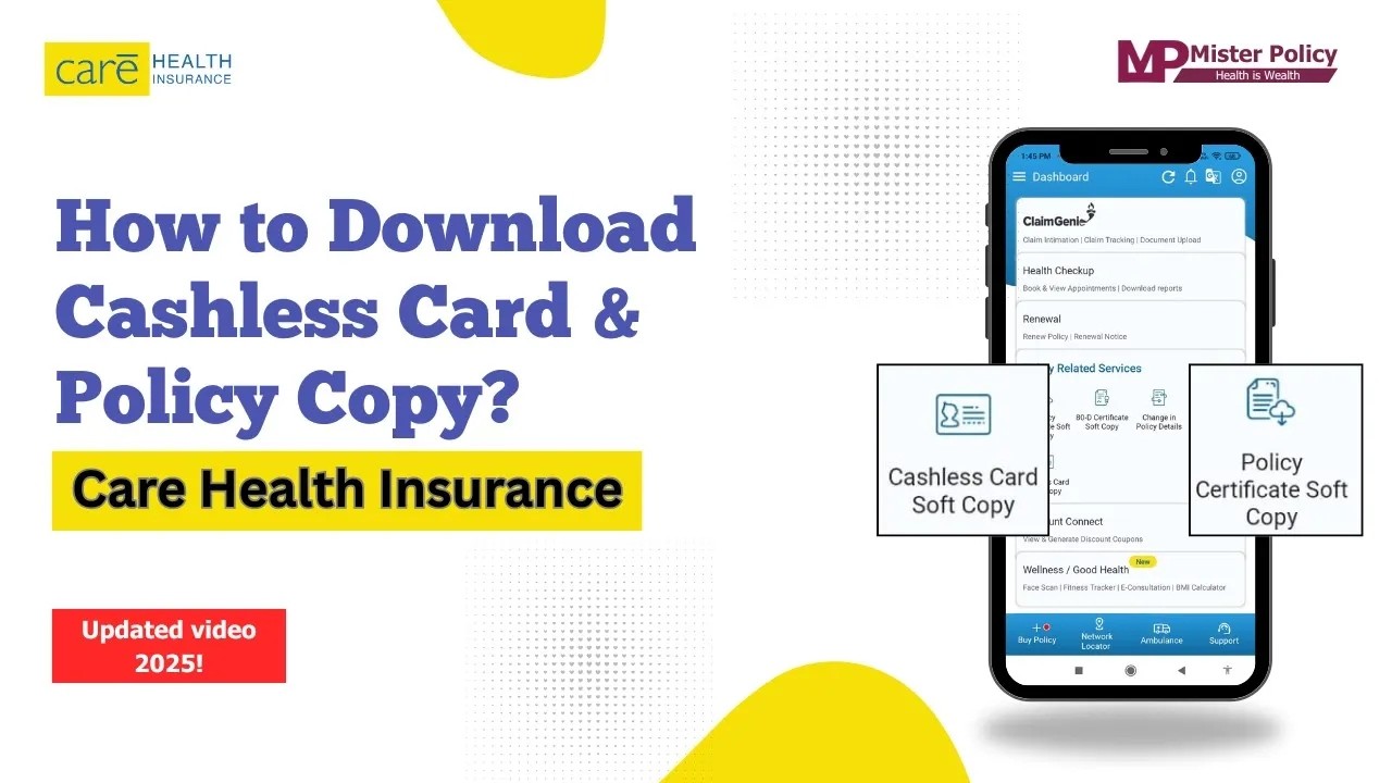 Download Cashless Card & Policy Copy via Care Health App | Step-by-Step Guide |Health Insurance 2026