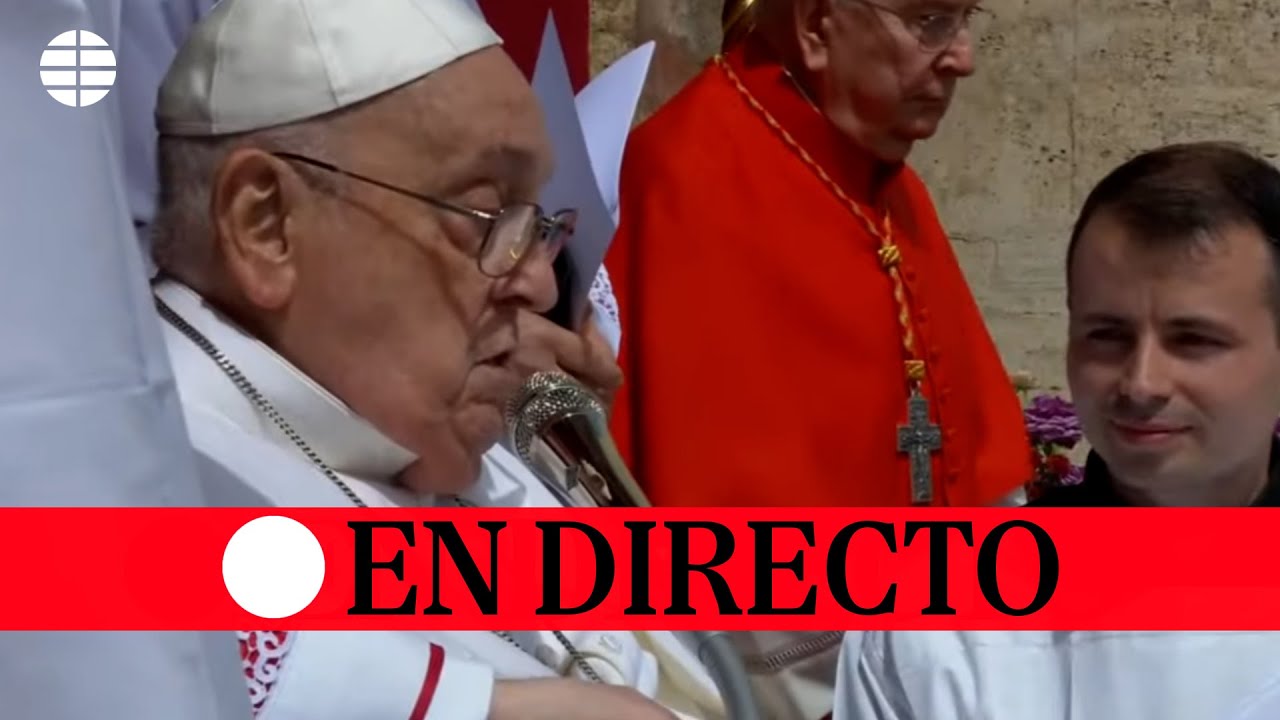 🔴 DIRECTO | El Papa Francisco saluda a los fieles en el Vaticano el Domingo de Resureeción