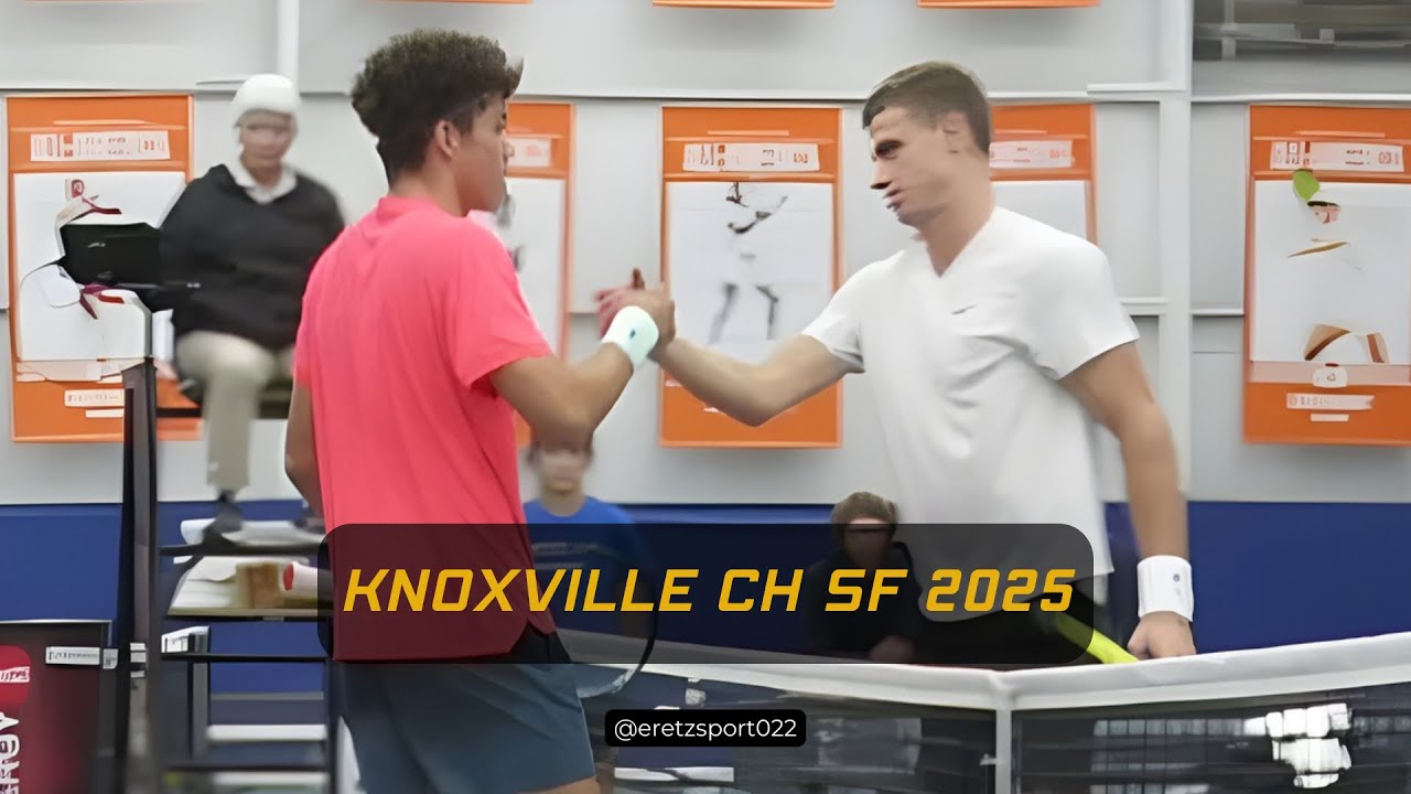 Knoxville Challenger 2025 SF: Daniil Glinka [6] vs. Darwin Blanch Highlights