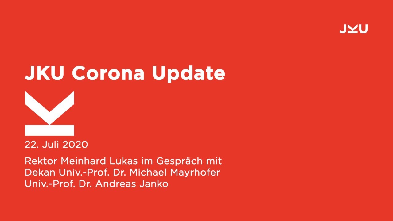 JKU Corona Update - Aktuelle Entscheidung des VfGH