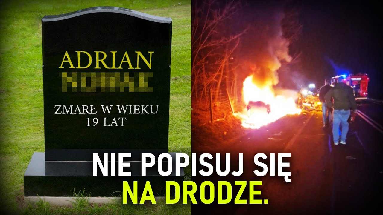 ADRIAN SPŁONĄŁ ŻYWCEM W SWOIM AUCIE | Wiadomości Drogowe #47