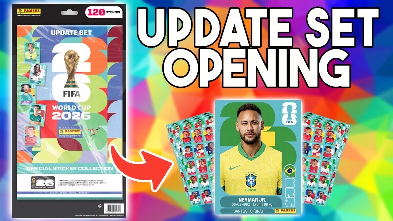 ОТКРЫВАЕМ НОВЫЙ набор дополнений со стикерами Panini FIFA World Cup 2026