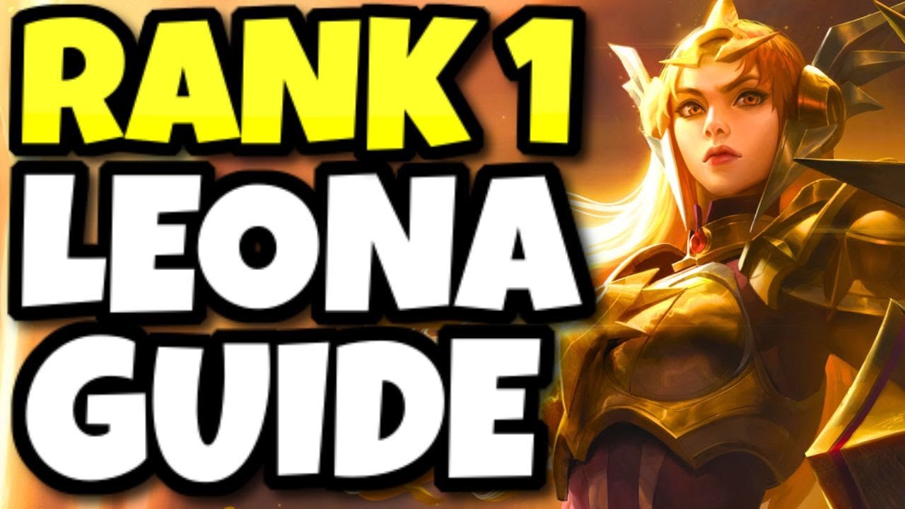 This is how the RANK 1 Leona plays her in Season 14