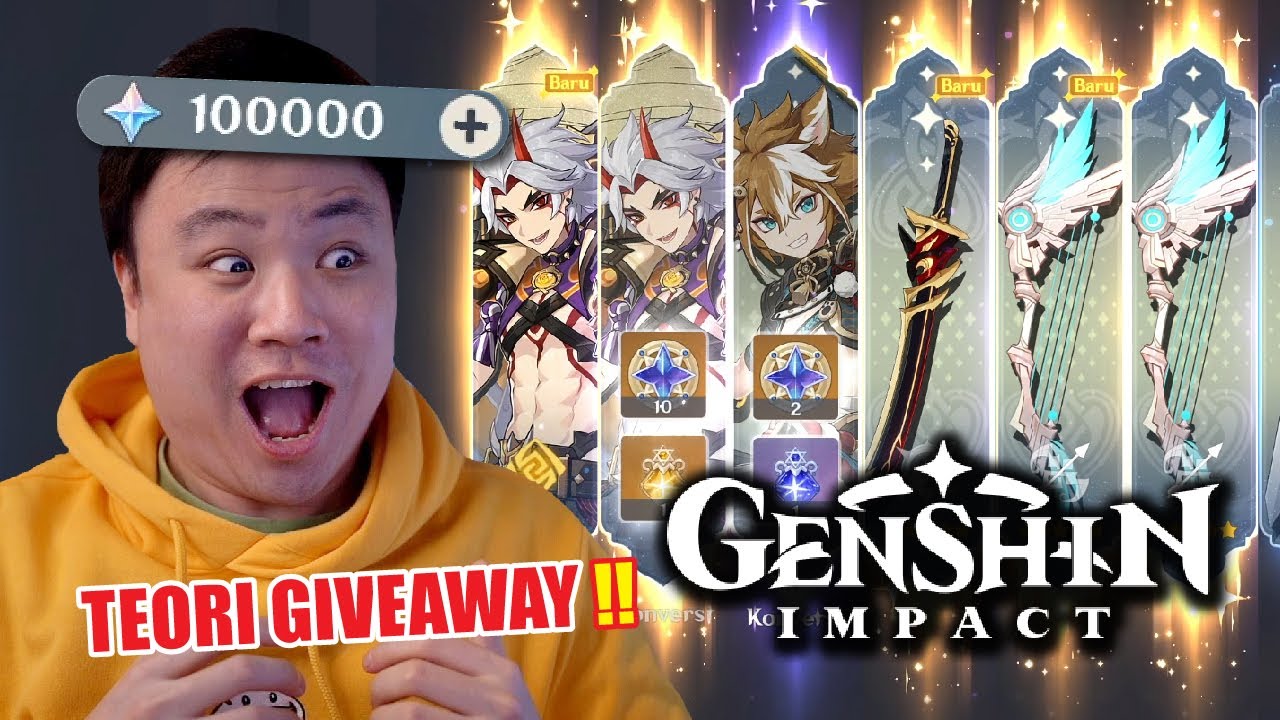 TEORI GIVEAWAY ITTO AUTO HOKI !! - Genshin Impact [Indonesia] #92