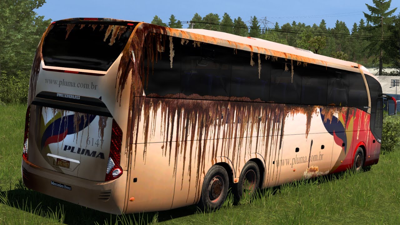 Mercedes-Benz Bus Restoration | New Road N10 | Euro Truck Simulator 2 | ETS2 Bus Rebuilding
