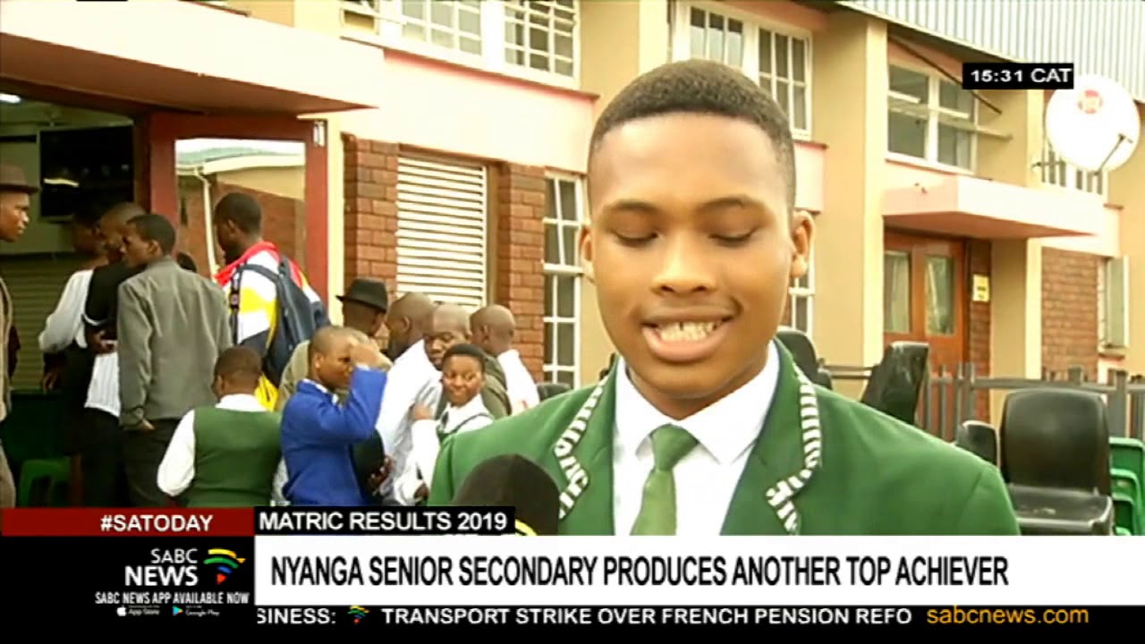 2019 Matric Results: Nyanga Senior Secondary School produces another top achiever