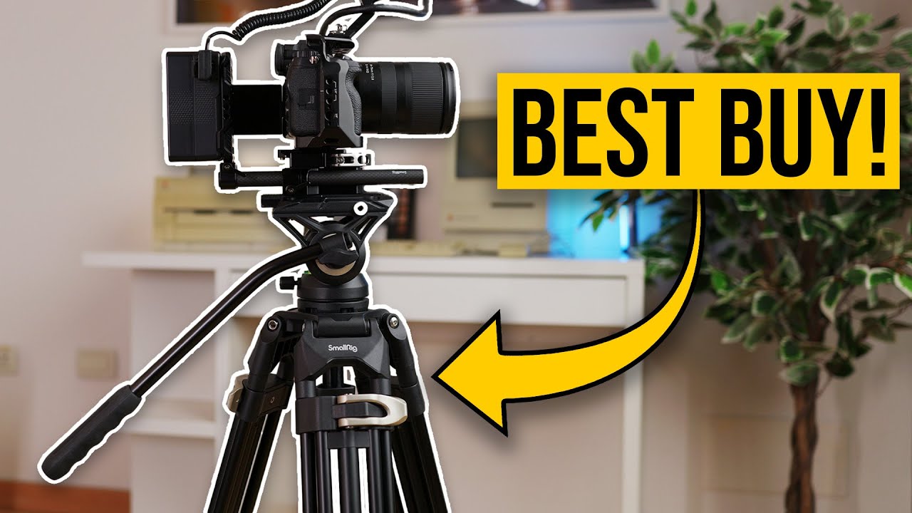 Il MIGLIOR TREPPIEDE per VIDEO sotto i 200€? // SmallRig AD-01 Heavy Duty Tripod