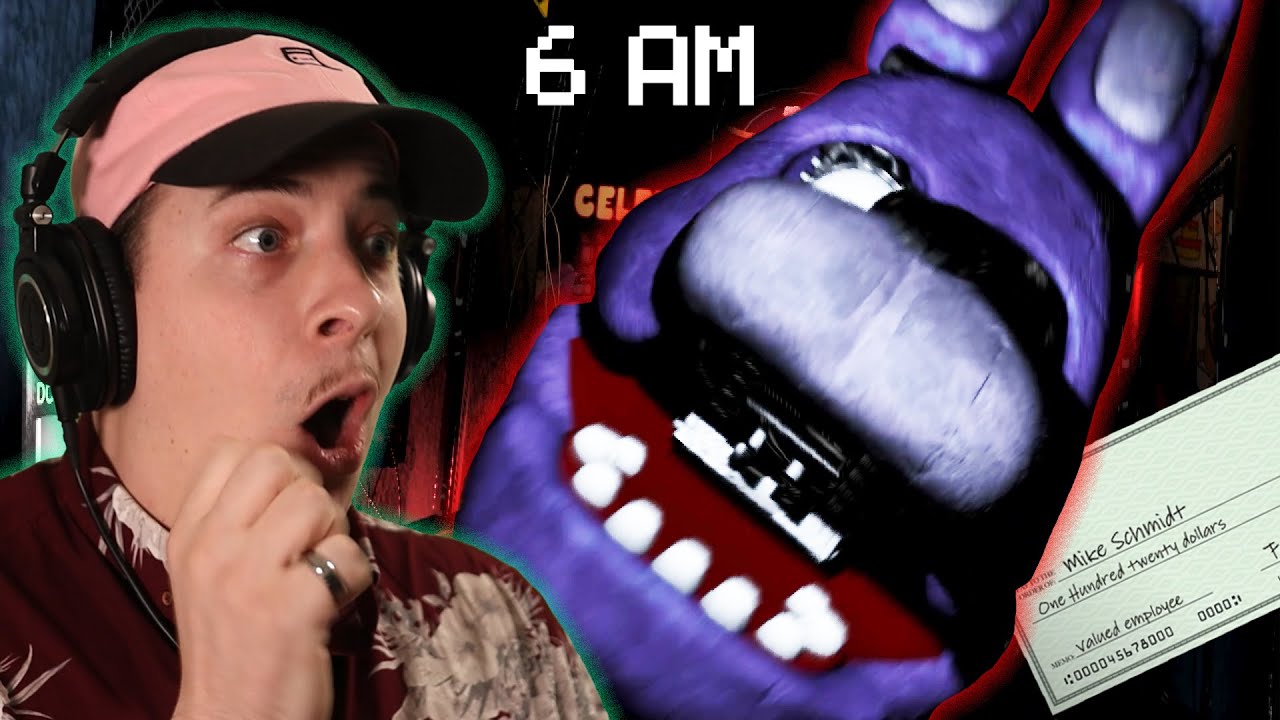 WE'RE WORKING OVERTIME | Five Nights At Freddy's - Part 5