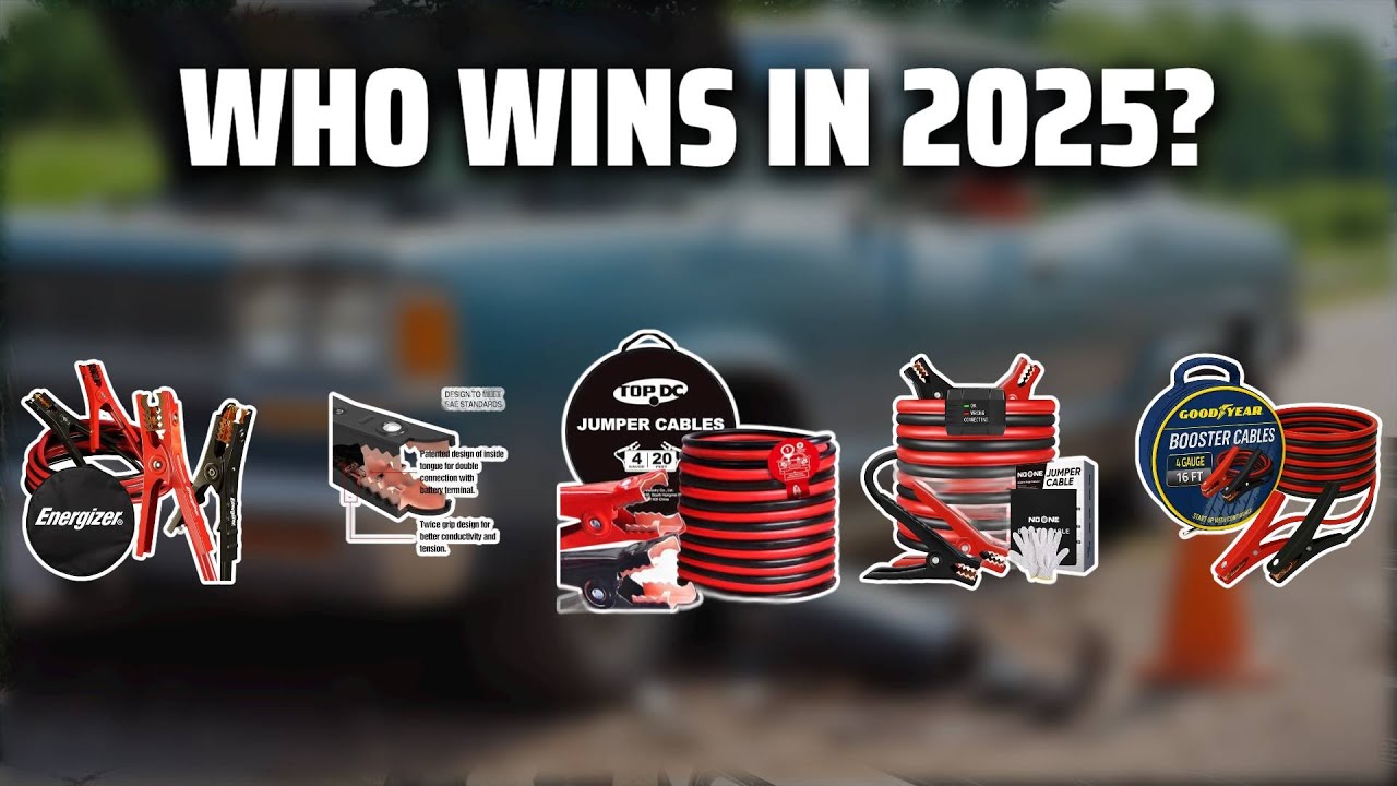 The Top 5 Best Jumper Cables in 2025 - Must Watch Before Buying!