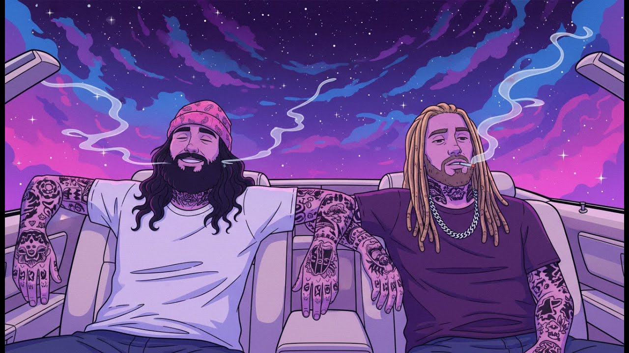 Floating in Purple Haze Playlist — 420 Vibe Music | Chill Rap • Bluesy Hip-Hop