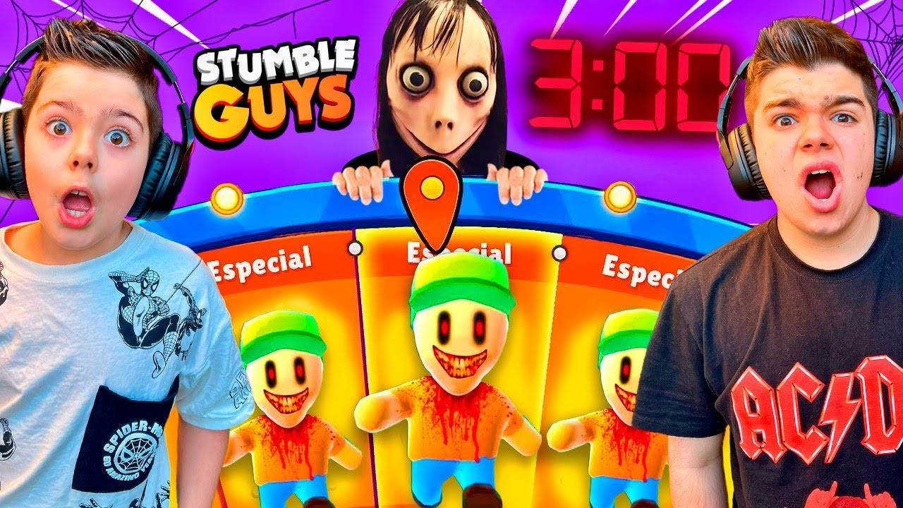 NUNCA JUEGUES STUMBLE GUYS A LAS 3 AM!!! Pasan cosas raras