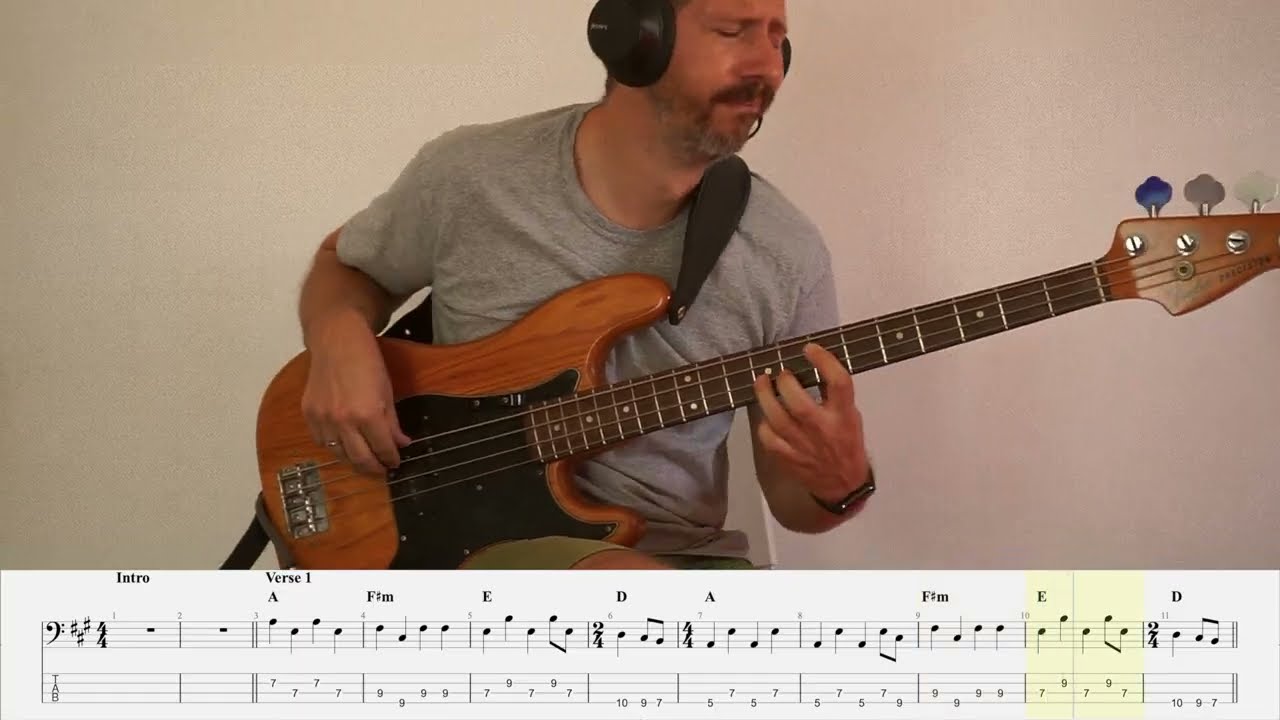 Take Me Home, Country Roads - John Denver (Bass Cover)
