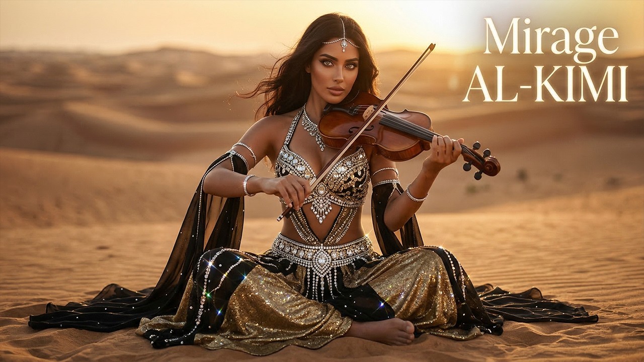 Beautiful Arabic Violin & Darbuka – Deep House Percussion 8D Headphones Build-Up AL-KIMI - Mirage