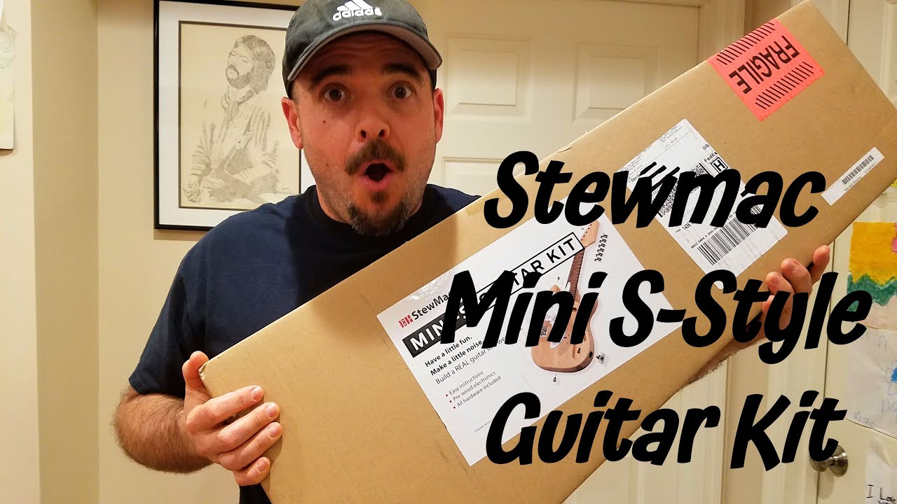 STEWMAC MINI S-STYLE GUITAR KIT - WE ARE BUILDING THIS BABY!!!!!