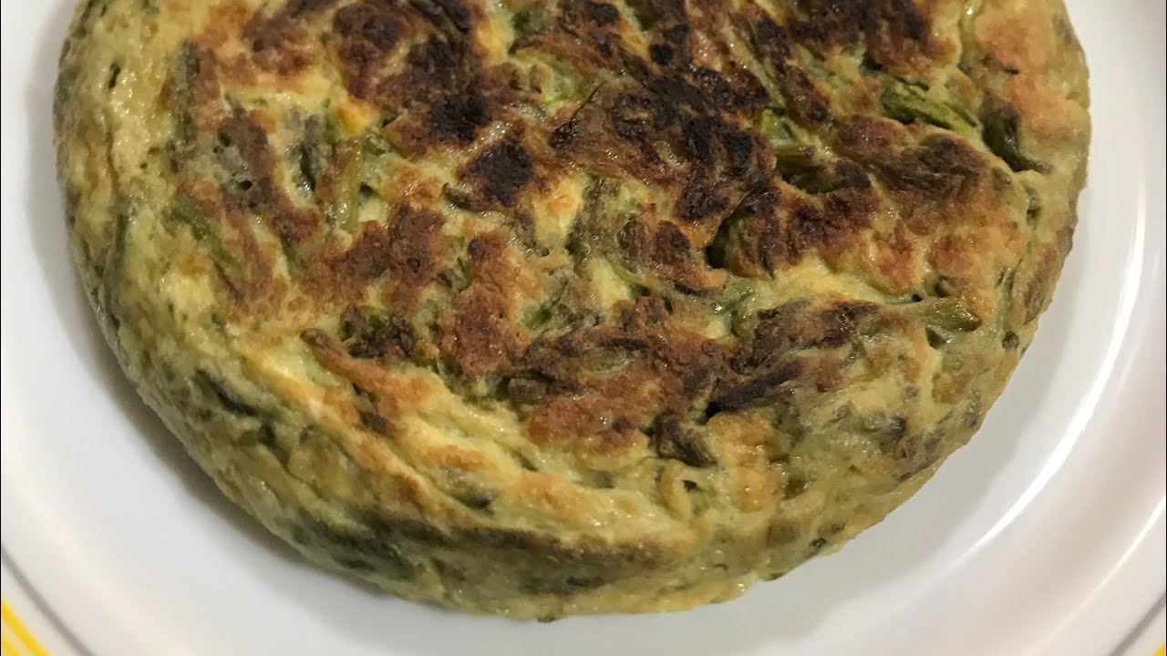 Tortilla de esparragos