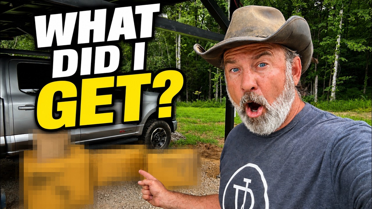 I REALLY NEEDED THIS! | The Build Starts On The OFF GRID BARN HOUSE! | Rambling