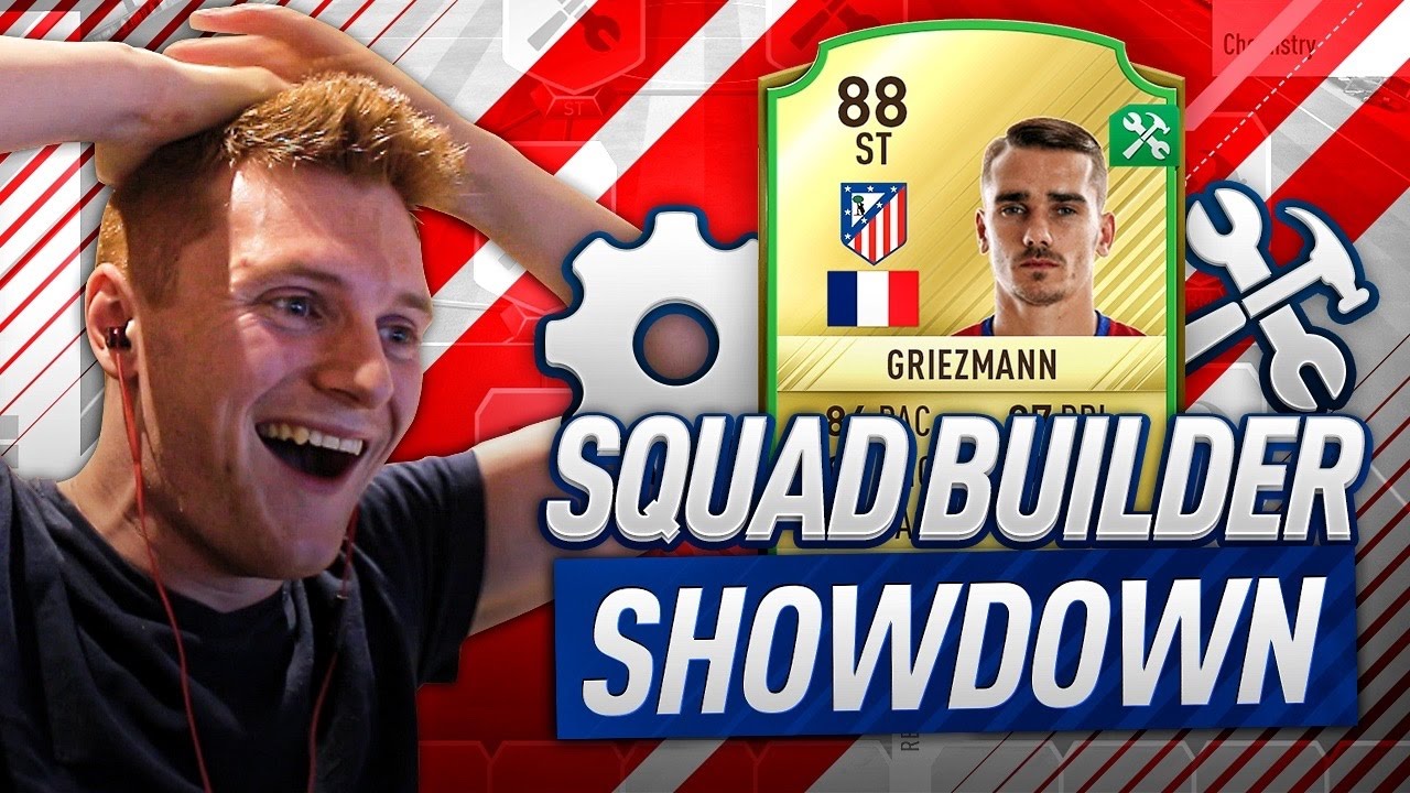 FIFA 17 - GRIEZMANN SQUAD BUILDER SHOWDOWN!!!
