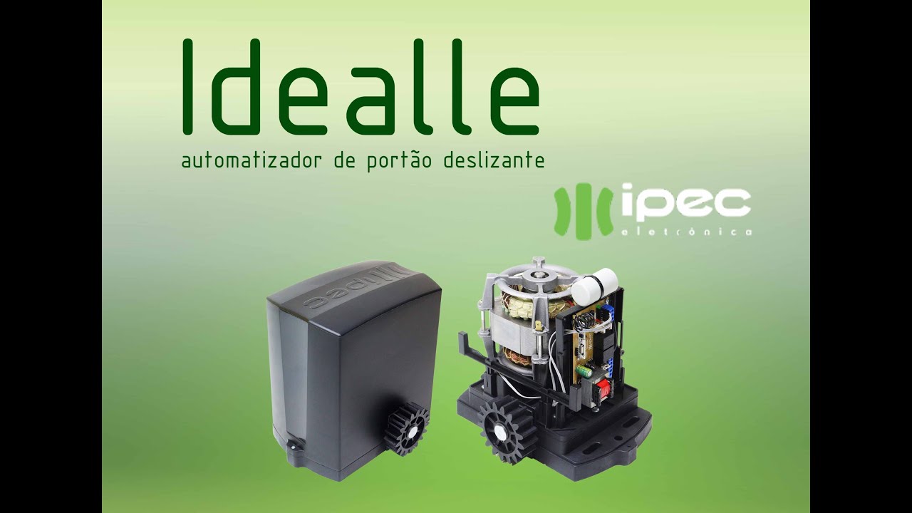 INCRIVEL - AUTOMATIZADOR IDEALLE PARA PORT&Otilde;ES DESLIZANTES DE AT&Eacute; 450KG IPEC