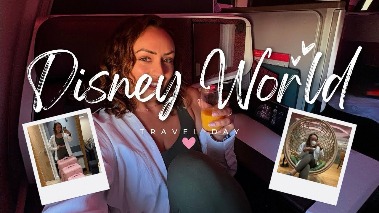 DISNEY WORLD | TRAVEL DAY | VIRGIN ATLANTIC UPPER CLASS, ALL STAR MUSIC & SHOPPING | AUG-SEPT 2025