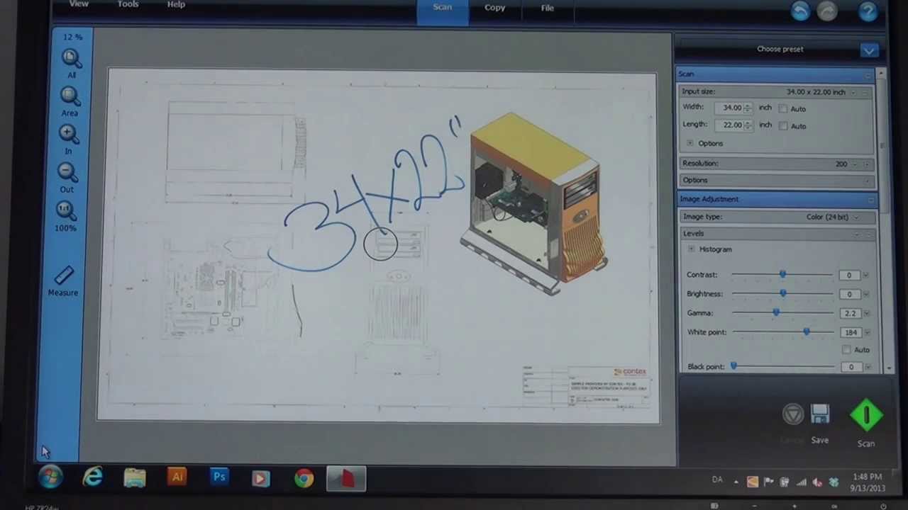 Contex HD iFLEX - Up to A1 / D-size documents