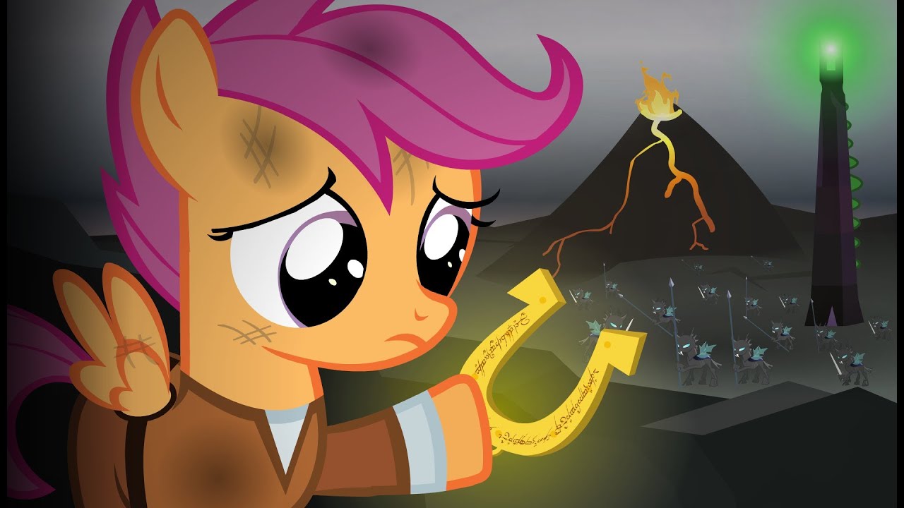 Lord of the Rings Re-enacted by Ponies