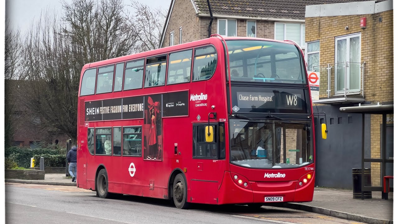 *Withdrawn* Journey on Metroline TE1744 (ex First London DN33604) on route W8