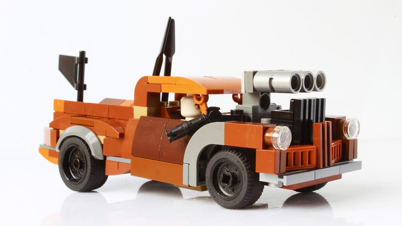 Lego Mad Max car Cranky Frank from Fury Road