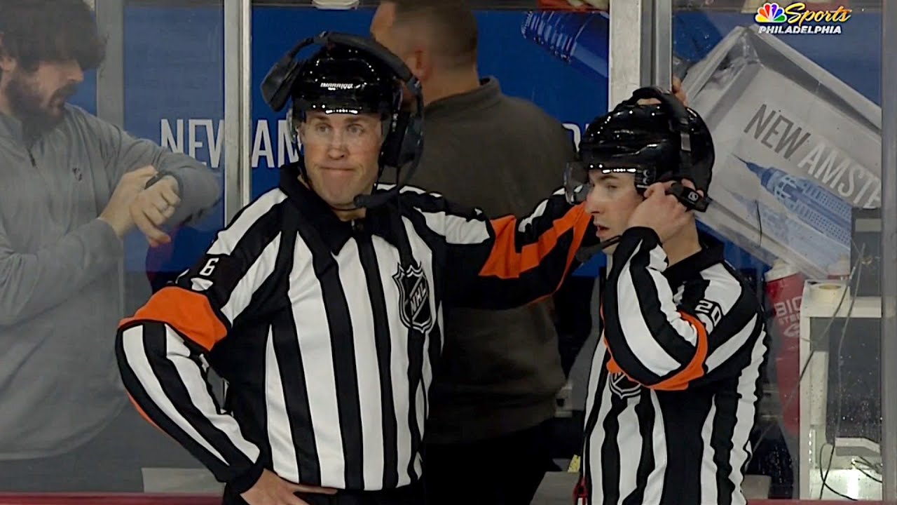 When the NHL arena breaks down during a game