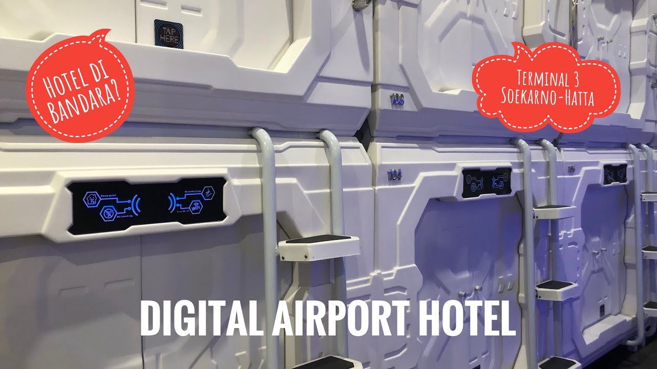 Hotel Kapsul Bandara Soekarno Hatta Jakarta Terminal 3 ~ Review Digital Airport Hotel Jakarta