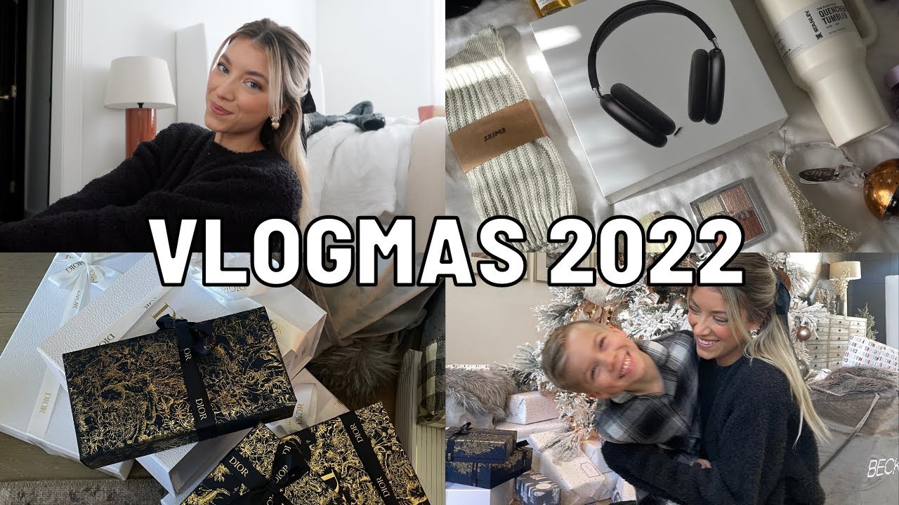 VLOGMAS DAYS IN MY LIFE: christmas day, glowy makeup routine & family time! Keaton Milburn