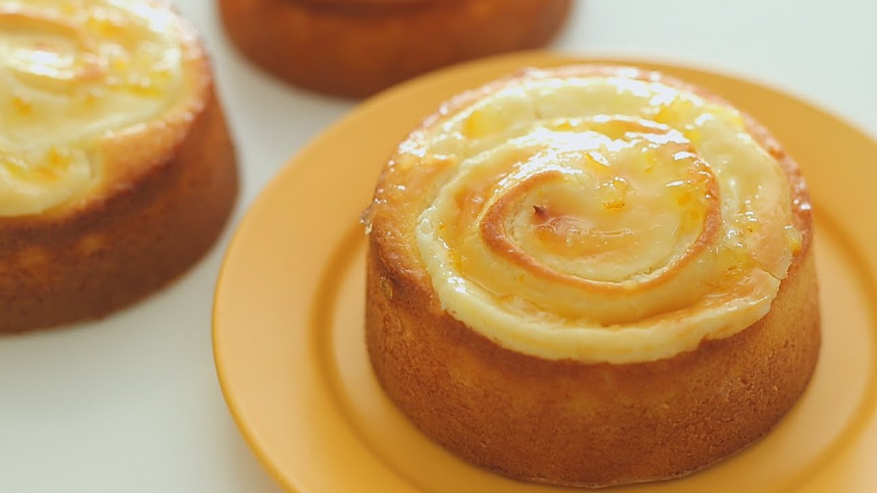 Самый ароматный пирог со сливочным сыром / лимонный пирог юдзю