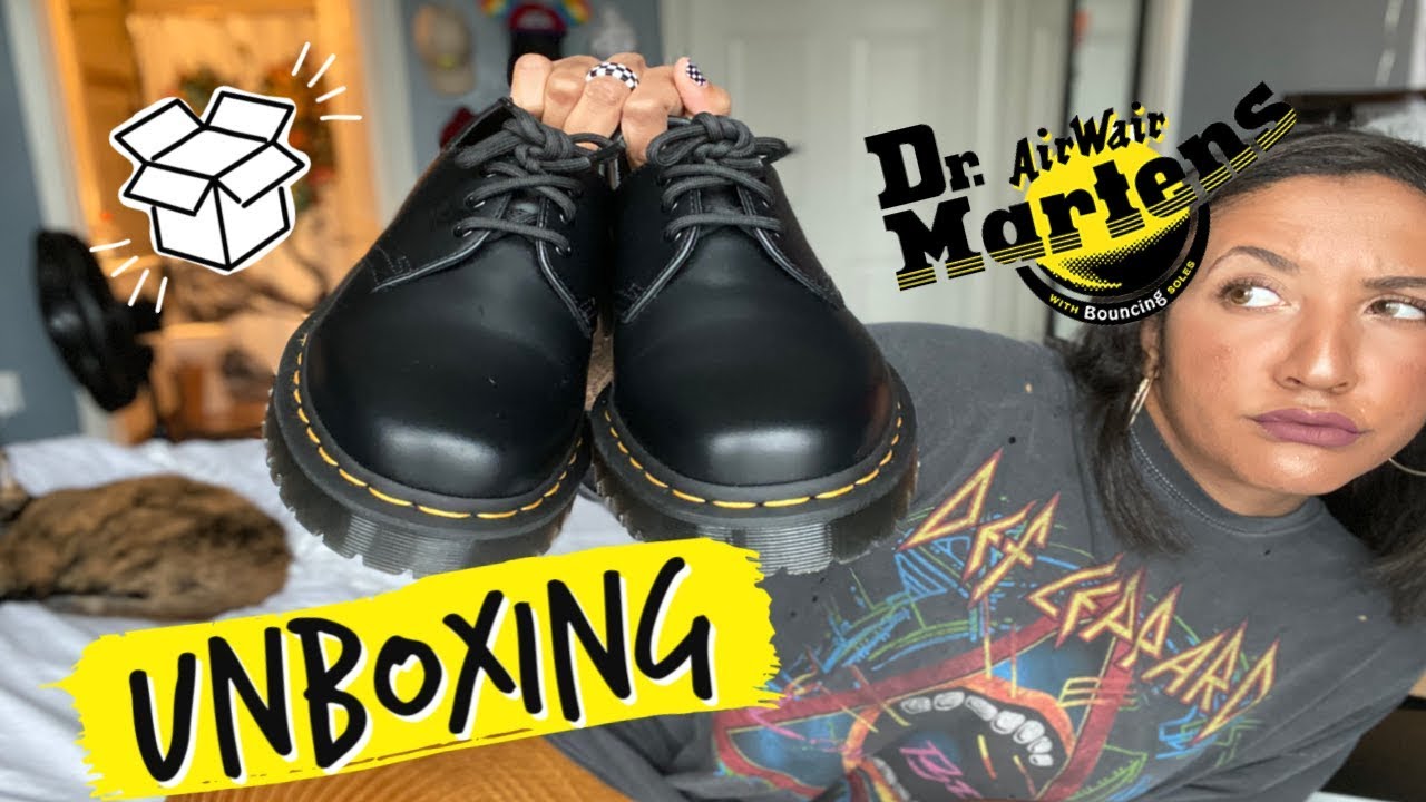 Dr Martens 1461 Unboxing/Try On