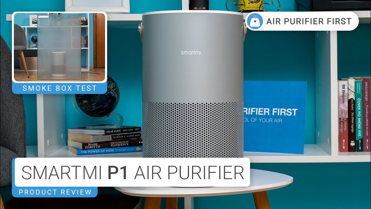 Smartmi P1 Innovative Air Purifier Review (Performance Test and Smoke Box)
