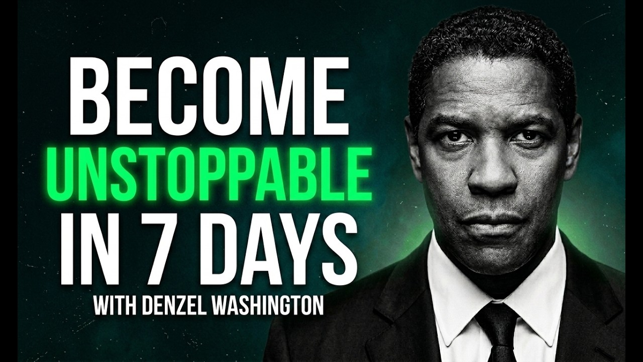 How to Become Unstoppable in 7 days | The Secret To Changing Your Life | Denzel Washington