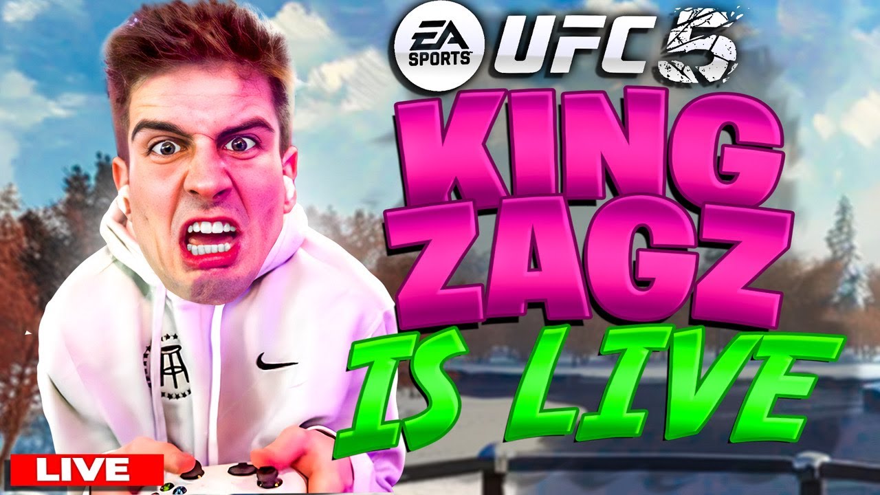 #1 RANKED UFC 5 PLAYER LIVE****