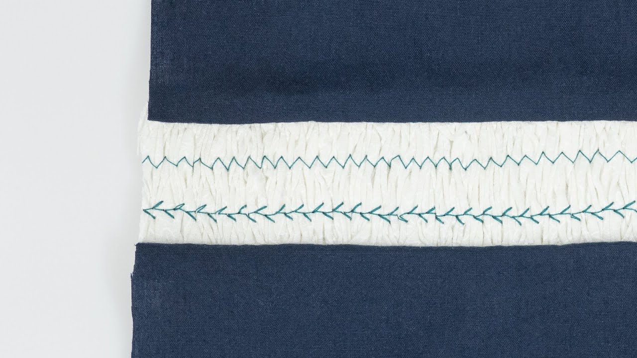 How to Sew Machine Smocking