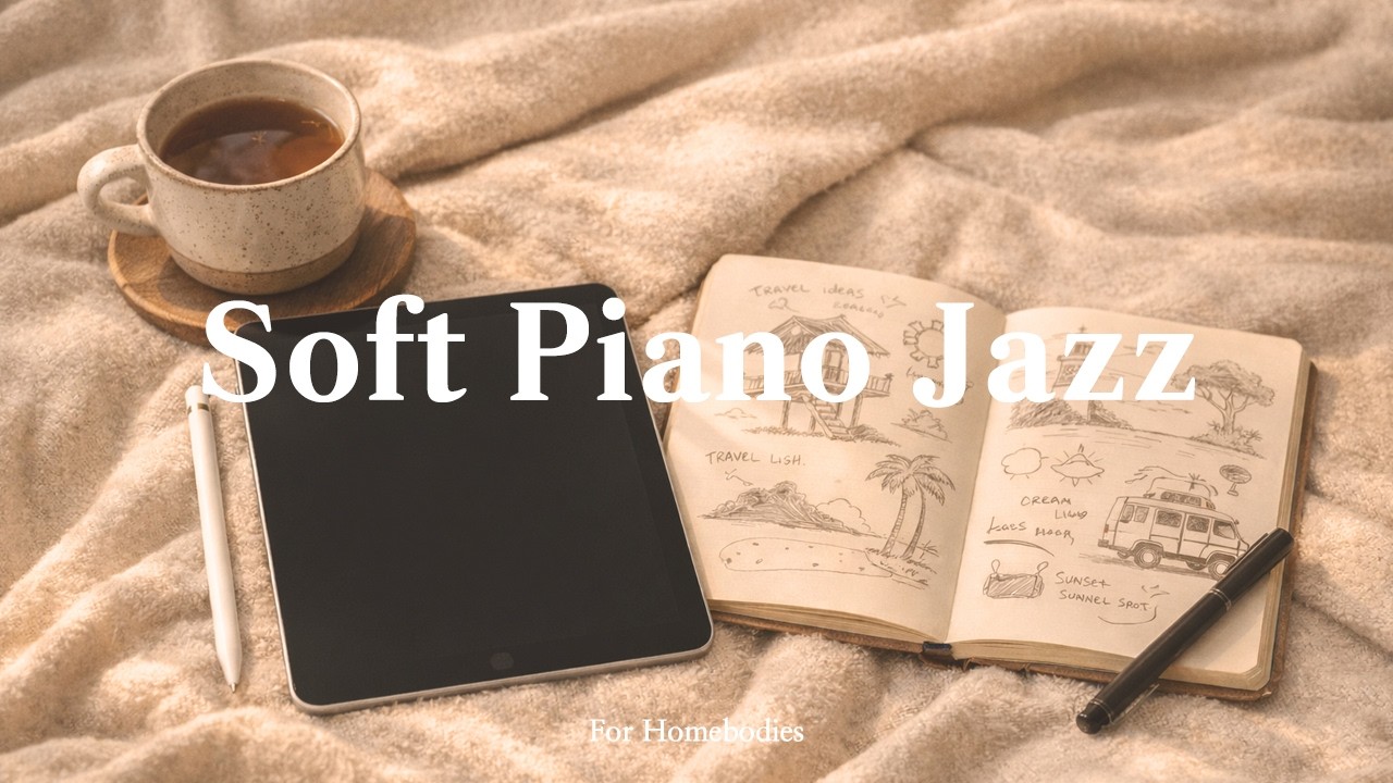[Playlist] 세상의 모든 그림쟁이들을 위하여 | Soft Piano Jazz for Drawing
