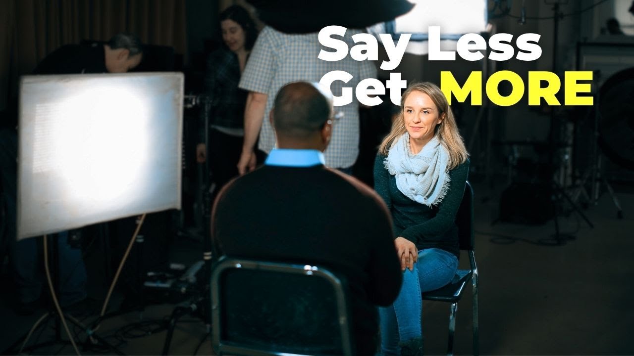 Art of the Documentary Interview: Say less, get more
