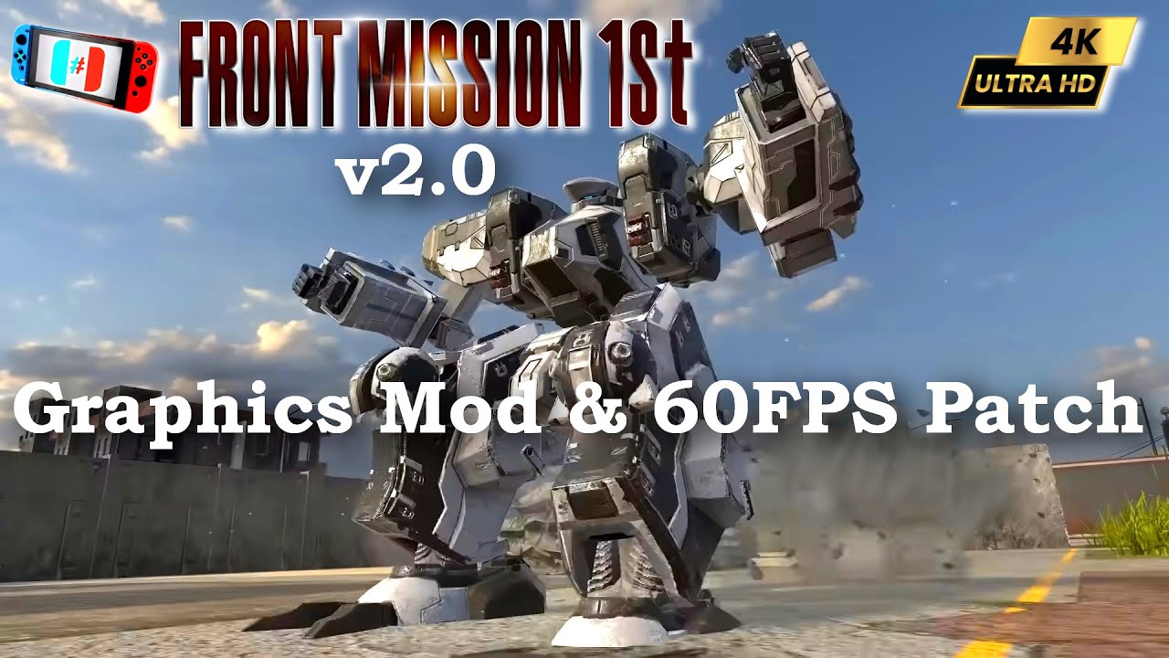 FRONT MISSION 1st  V2.0 ~Graphics Mod & 60FPS Patch | Ryujinx 1.1.1003 | PC Best Settings