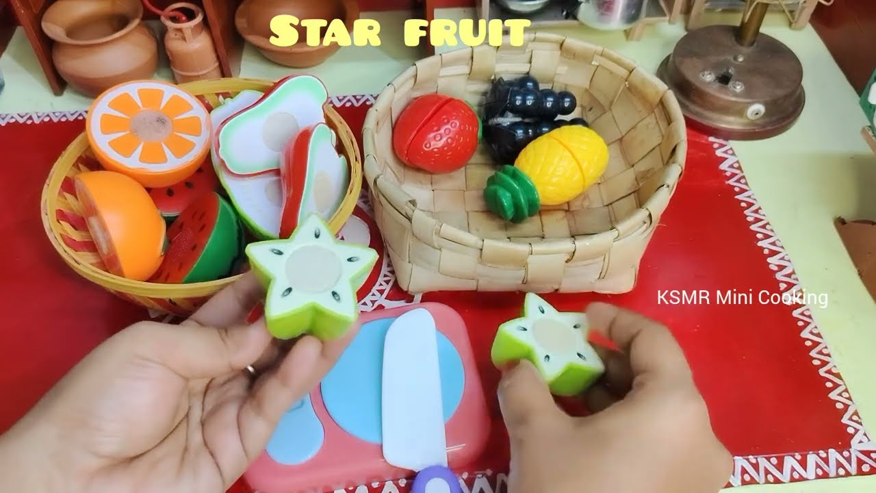 How To Cutting Fruits |Rich Vitamins Fruit |ASMR #viral #trendingvedio #KSMR Mini Cooking 