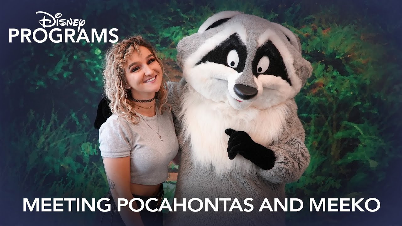 Meeting Pocahontas and Meeko| Disney Programs Journal Ep. 3
