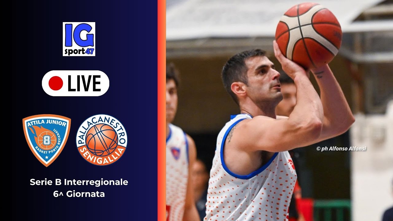 SiConTe Attila Basket vs Pallacanestro Senigallia (Serie B Interregionale - 6^ giornata)