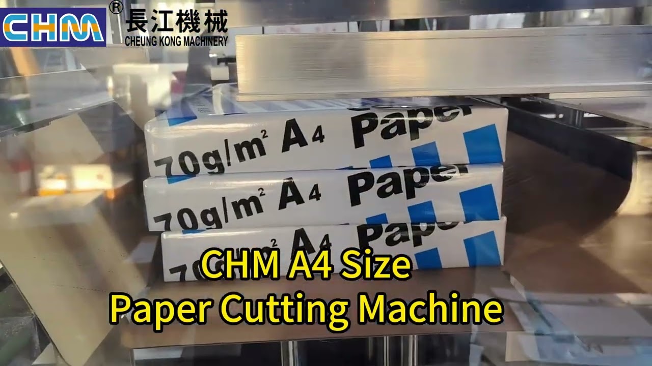 A4 Paper cutting machine - A4 Production line-CHM Machinery