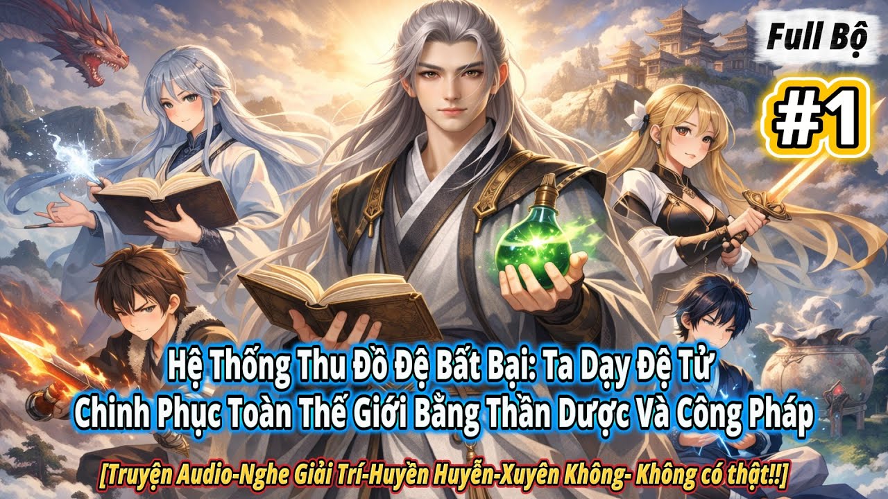 [#1 ] Hệ Thống Thu Đồ Đệ Bất Bại: Ta Dạy Đệ Tử Chinh Phục Toàn Thế Giới Bằng Thần Dược Và Công Pháp