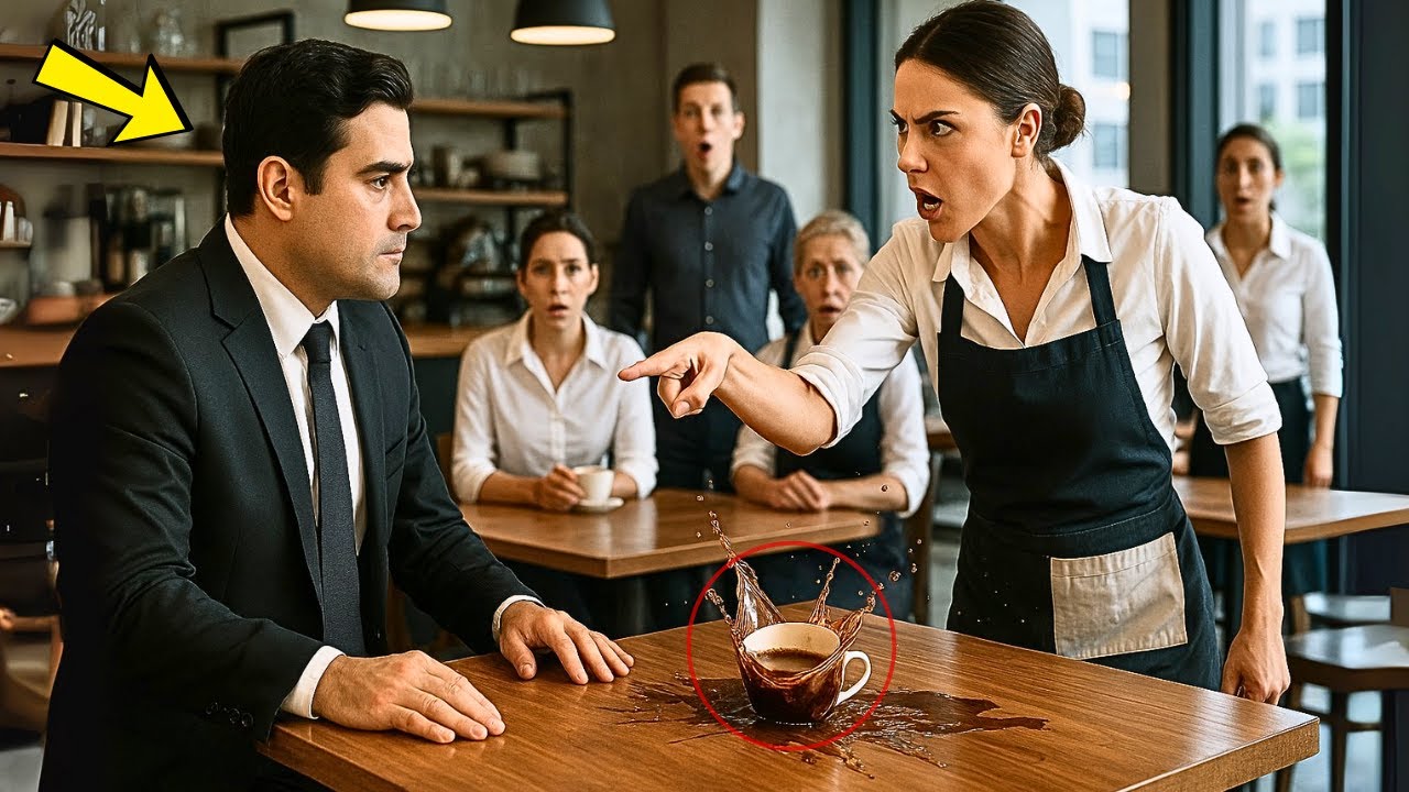 NIEMAND STELLTE SICH DEM MILLIONÄR    BIS DIE NEUE KELLNERIN IHN SPRACHLOS MACHTE