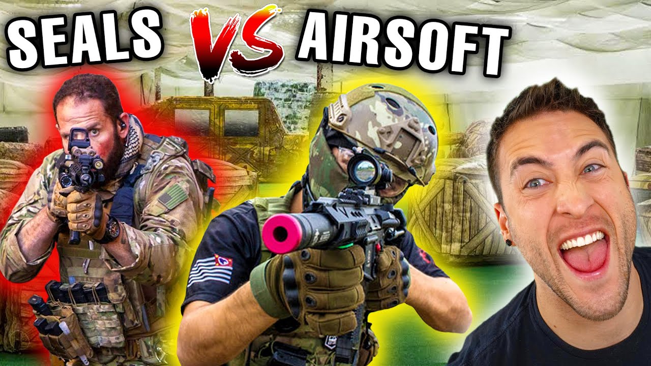 Navy Seals DESTROY Airsoft Players In Close Quarters Battle!!