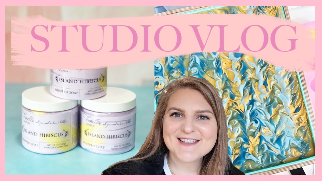 STUDIO VLOG // Making Soap, Unpacking New Fragrances, and Testing Out My New Replica Surface Studio