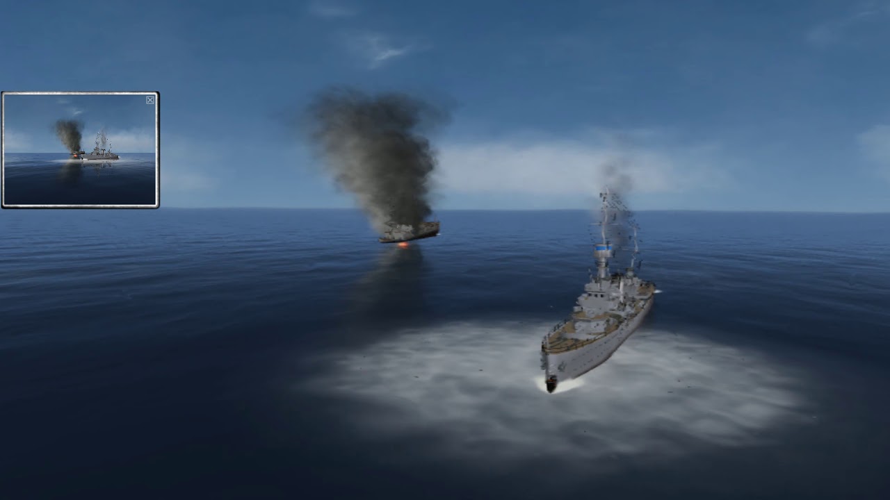 The Sinking Of A Ocean Liner & Light cruiser | Silent Hunter 3