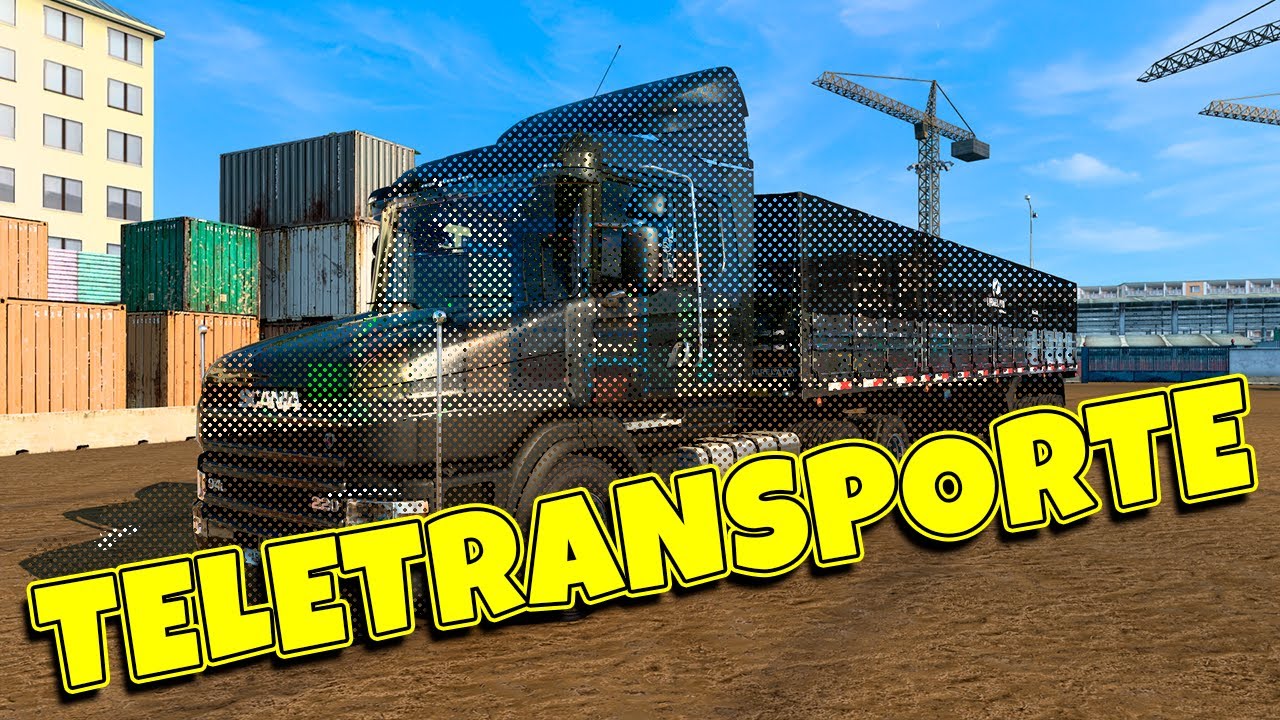 COMO FAZER O TELETRANSPORTE NO EURO TRUCK SIMULATOR 2